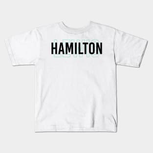 Lewis Hamilton Driver Name - 2022 Season #3 Kids T-Shirt